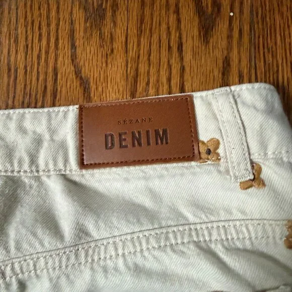 Sezane Le Crop - Sézane X Lucia Vergara Ecru With Ampola Embroidery - Size 42 - Picture 4 of 5